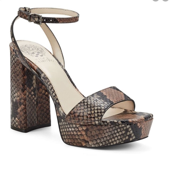 Vince Camuto | Shoes | Vince Camuto Chastin Heeled Sandals Size 85 | Poshmark